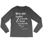 Created & Loved Long Sleeve T-Shirt