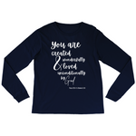 Created & Loved Long Sleeve T-Shirt