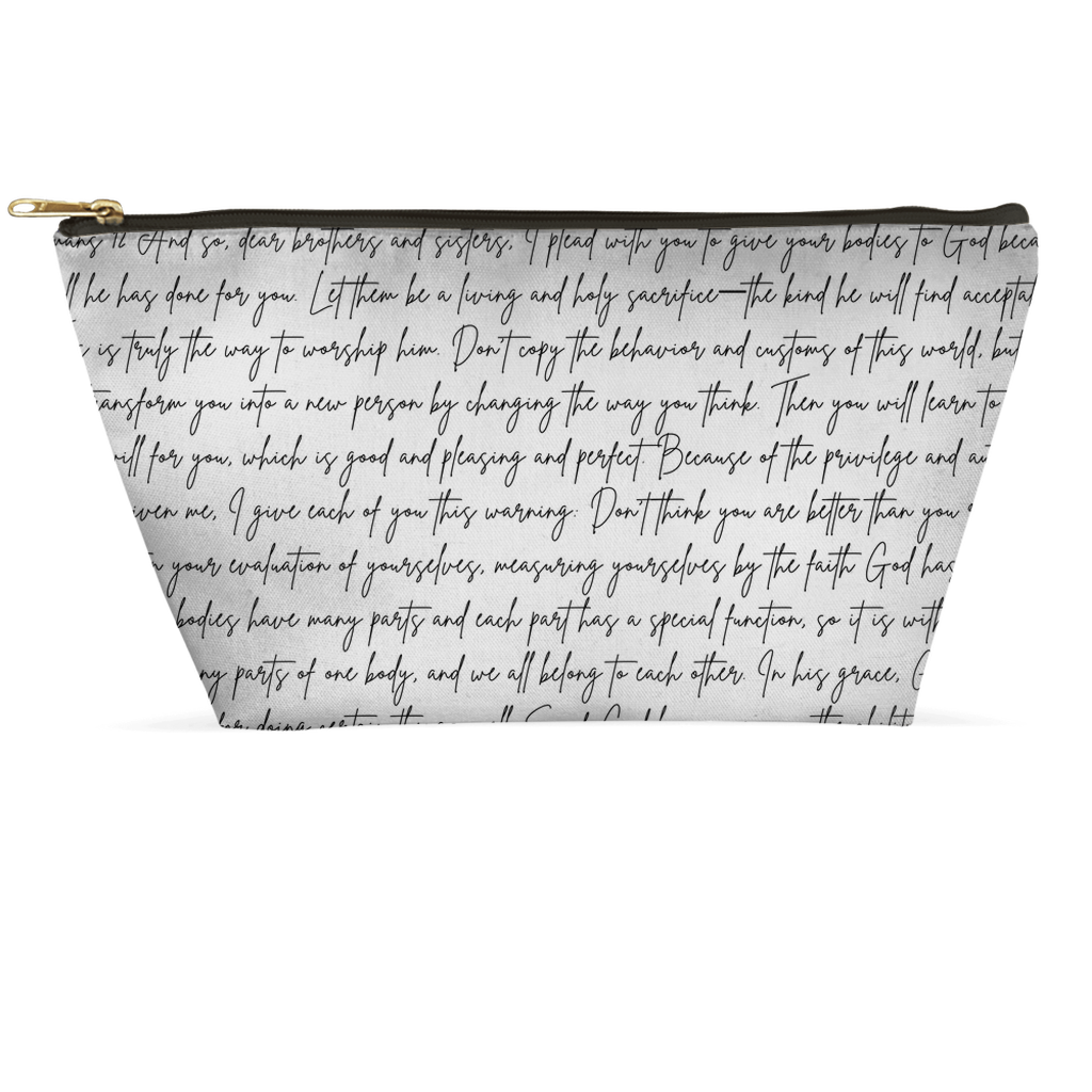 Romans 12 Accessory Pouch