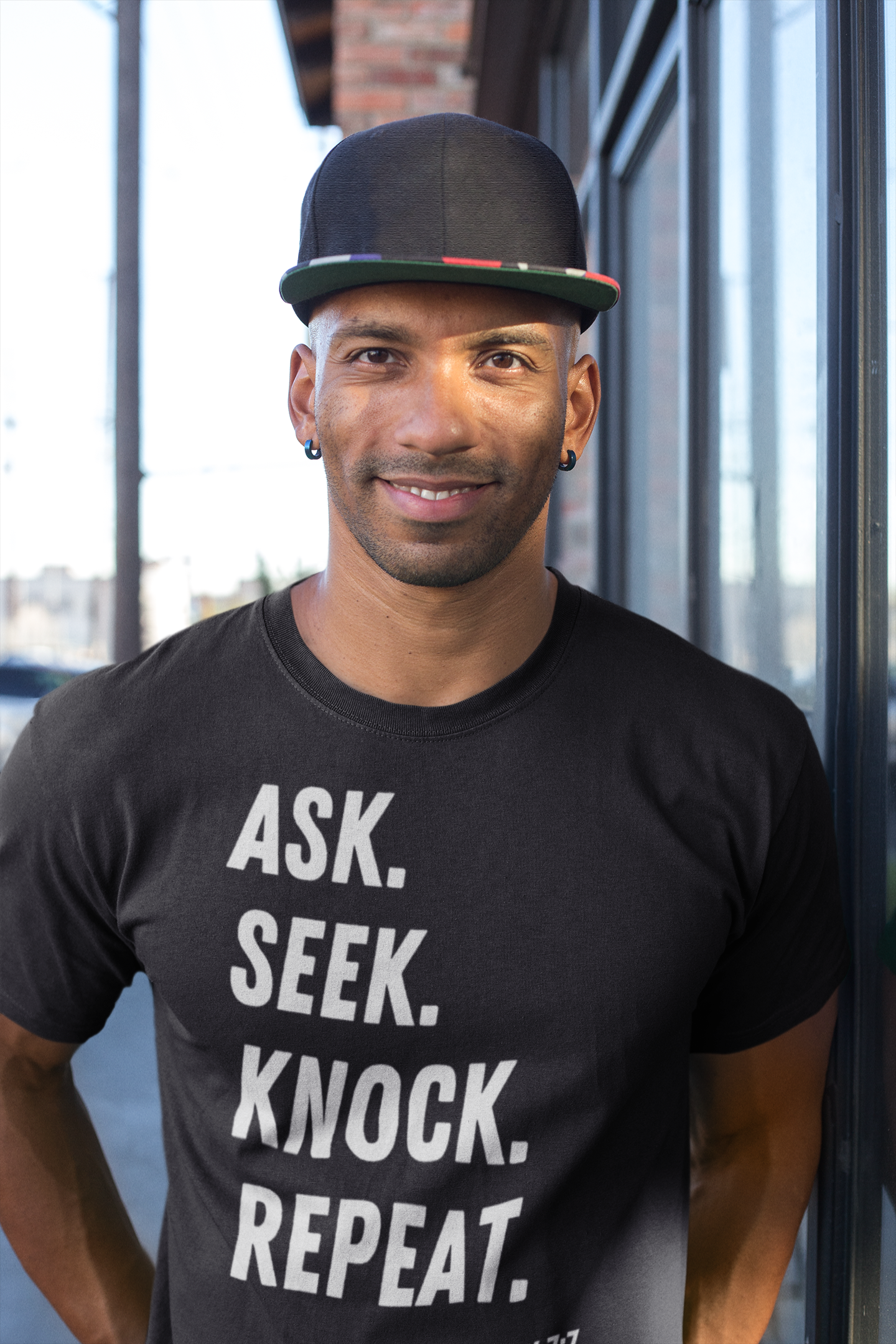 Ask Seek Knock Repeat T-Shirt