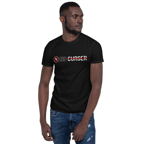 NOCURSER Logo Black Short-Sleeve T-Shirt