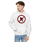 NOCURSER White Hoodie Unisex fleece hoodie